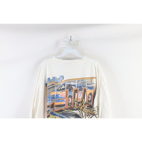 Vintage 90s NASCAR Mens 3XL Thrashed Hot Wheels Kyle Petty Racing T-Shirt USA - Picture 14 of 15